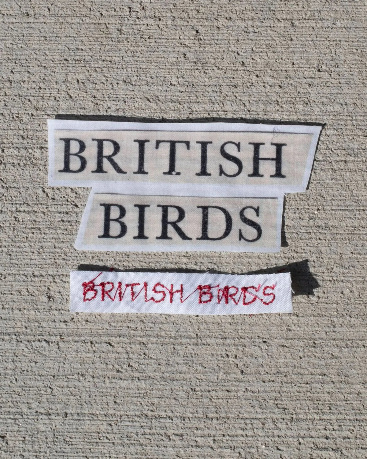 british birds baby tee - In Print We Trust