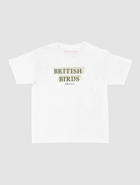 british birds baby tee - In Print We Trust