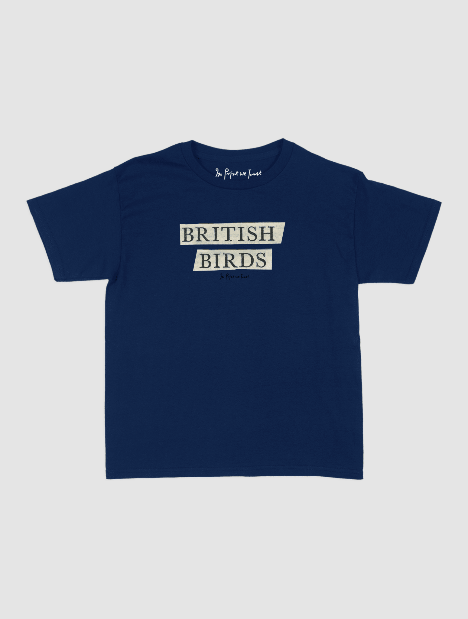 british birds baby tee - In Print We Trust