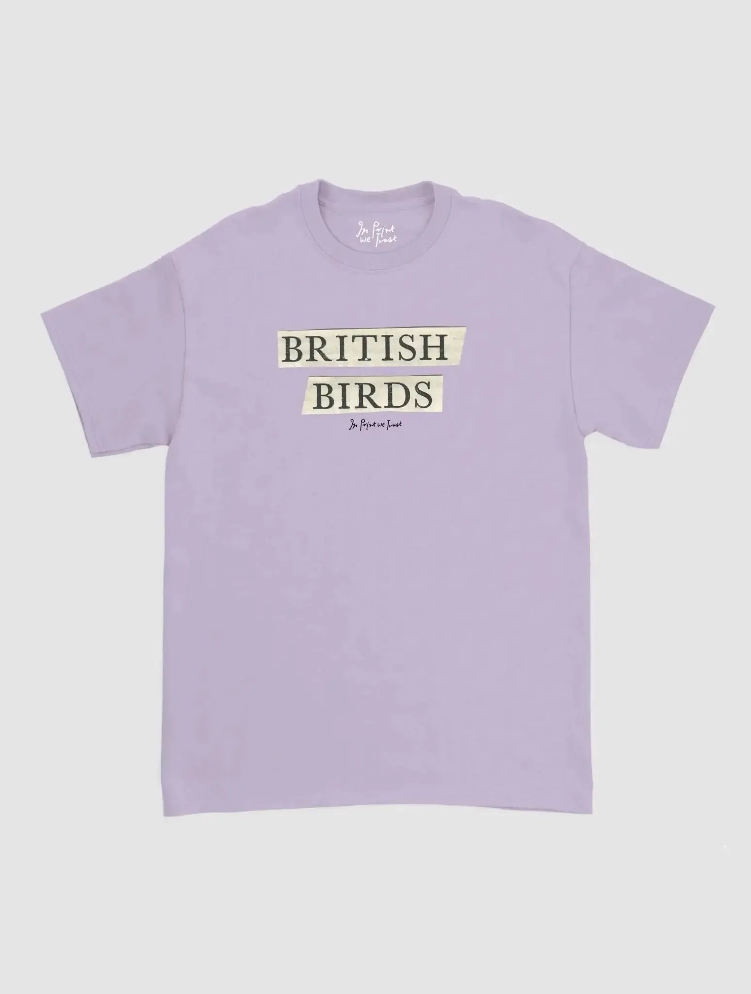 british birds classic tee - In Print We Trust