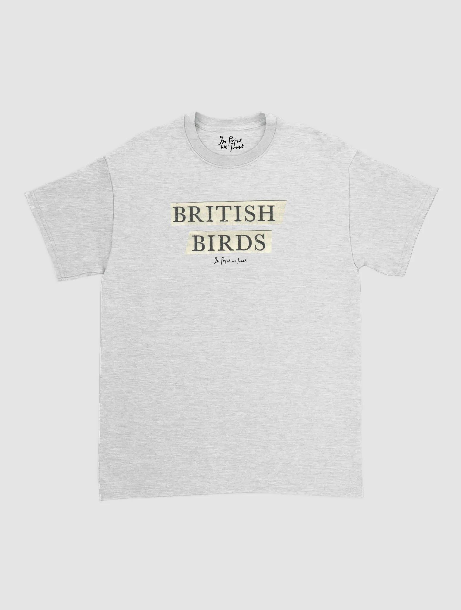 british birds classic tee - In Print We Trust
