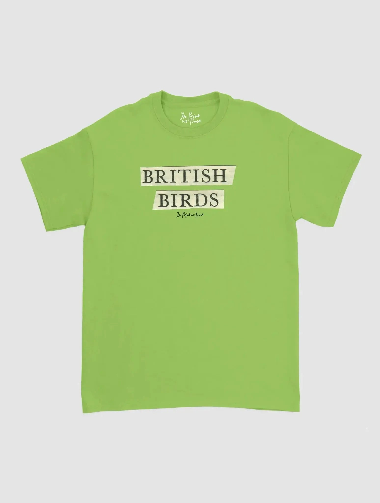 british birds classic tee - In Print We Trust
