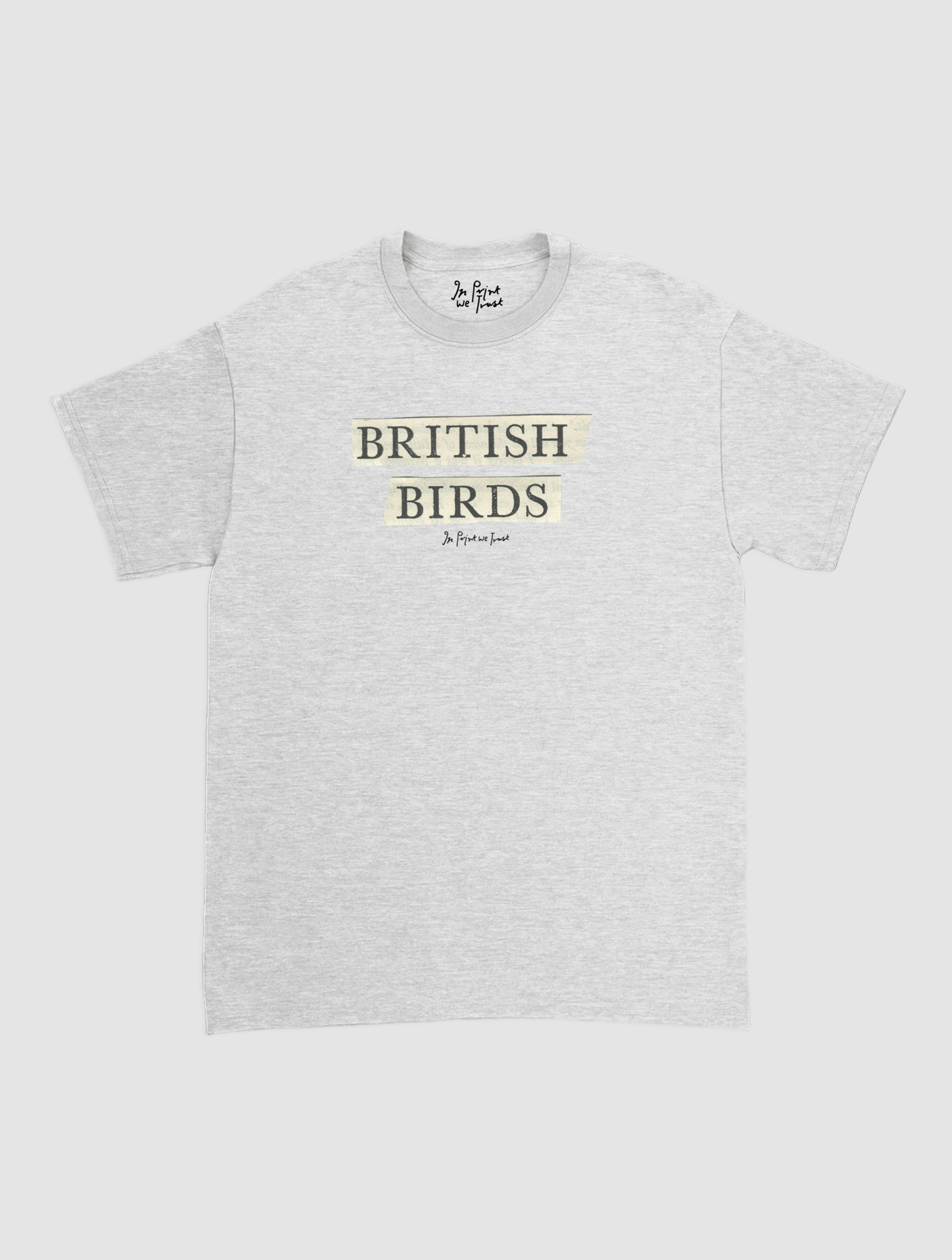 british birds classic tee - In Print We Trust