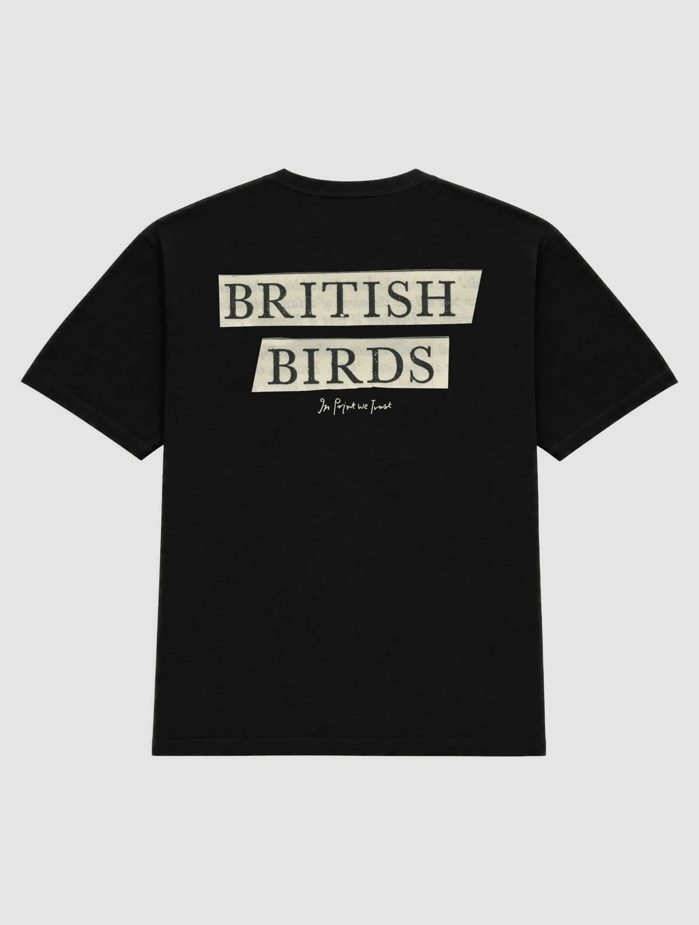 british birds heavyweight tee - In Print We Trust