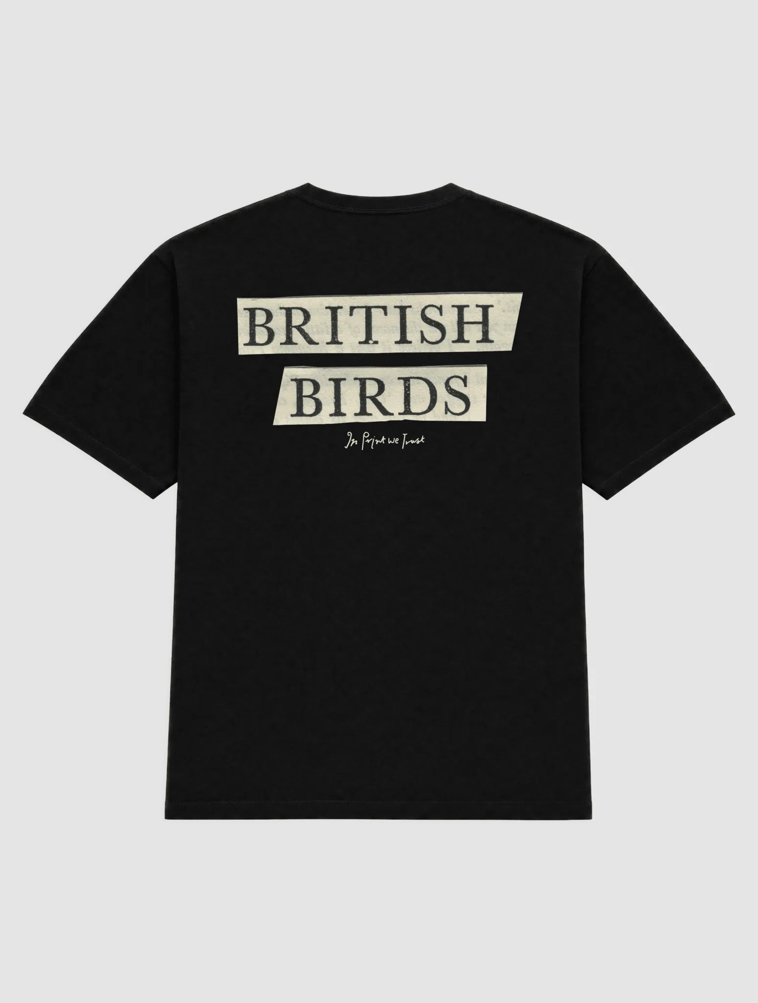 british birds heavyweight tee - In Print We Trust