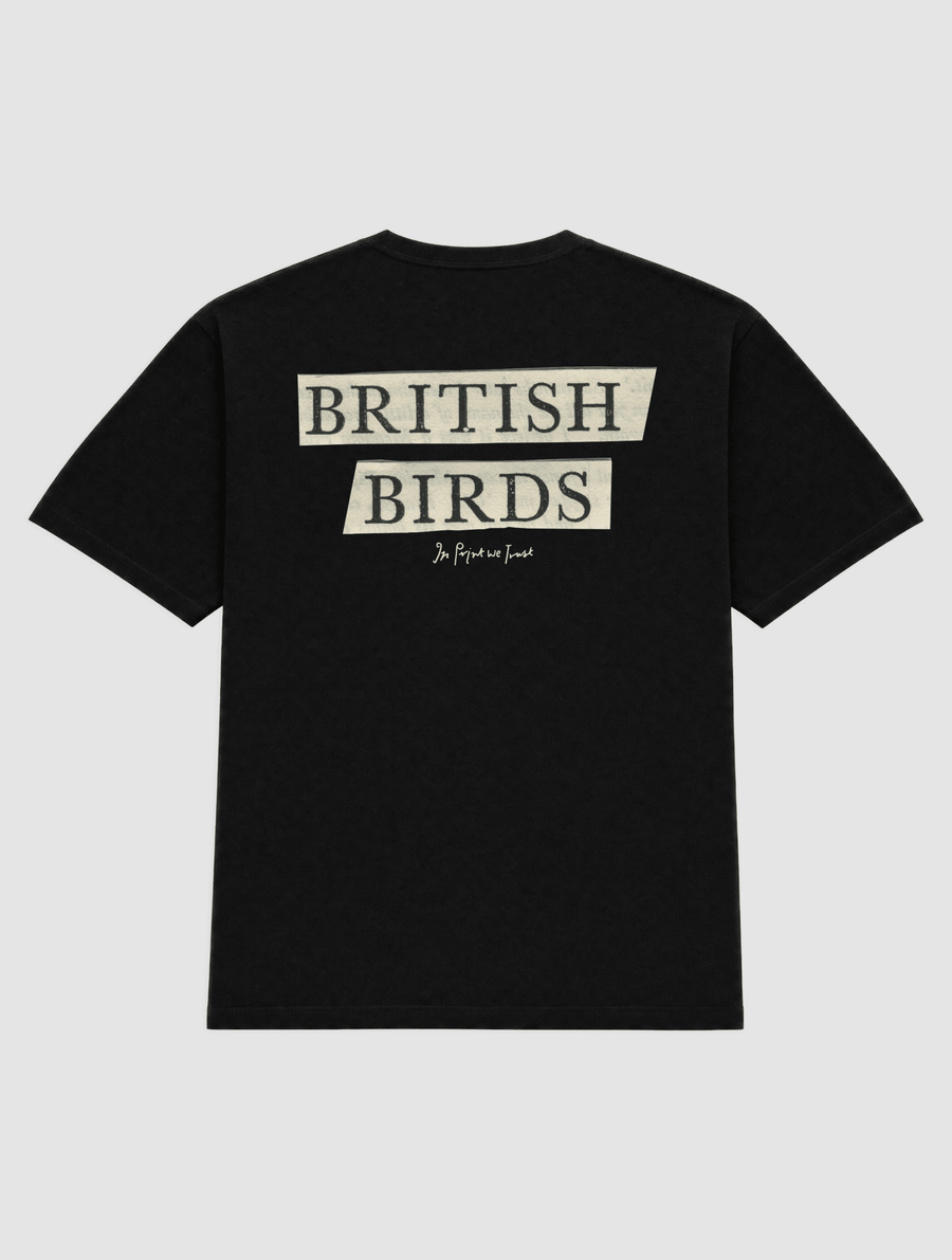british birds heavyweight tee - In Print We Trust