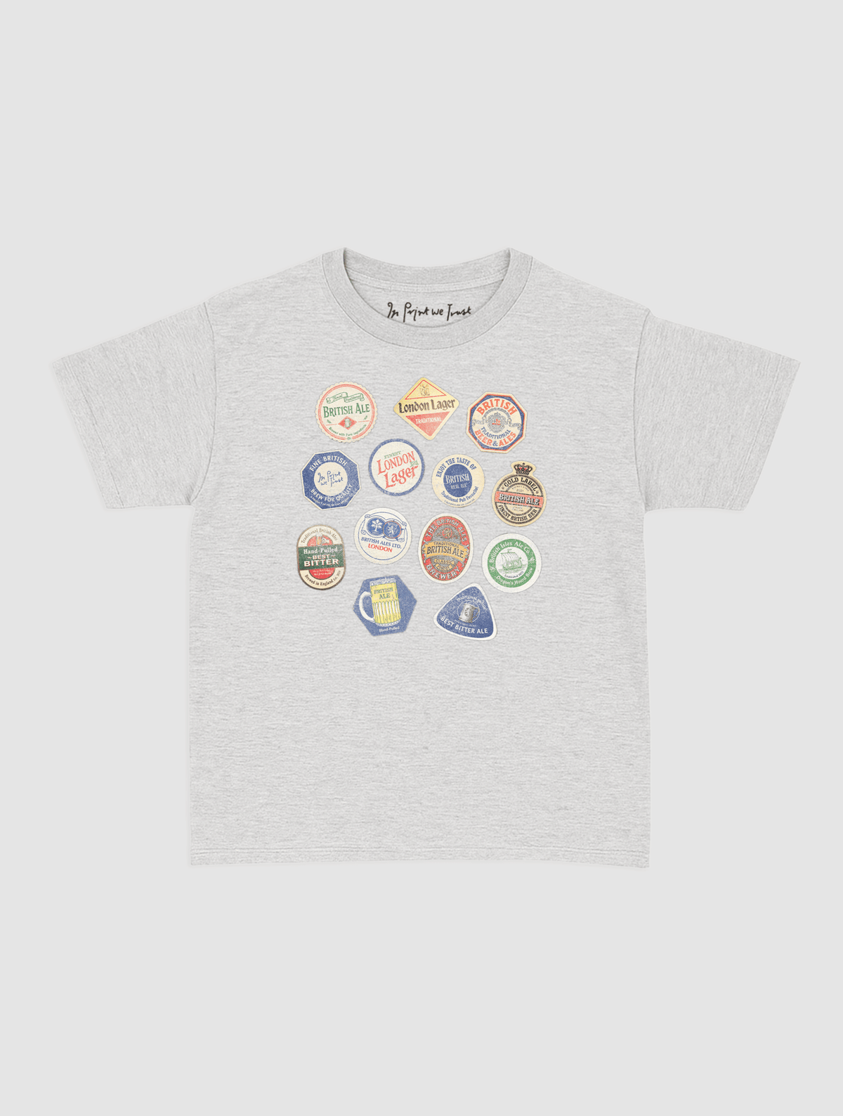 british booze baby tee - In Print We Trust
