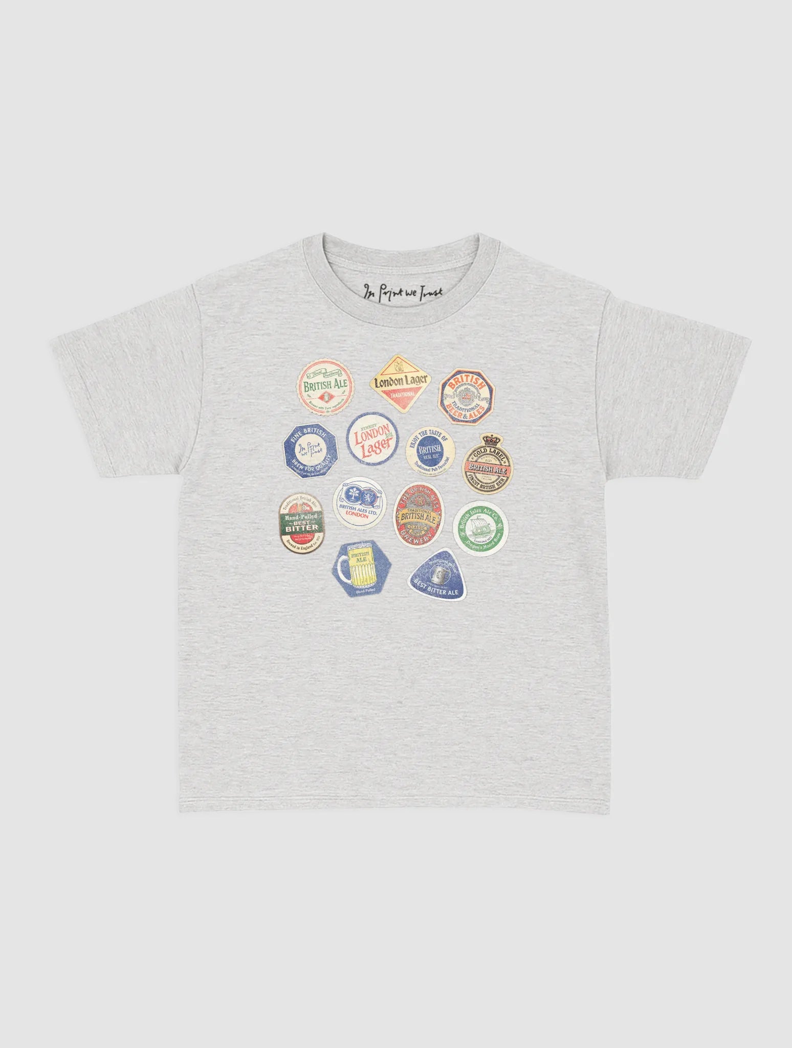 british booze baby tee - In Print We Trust