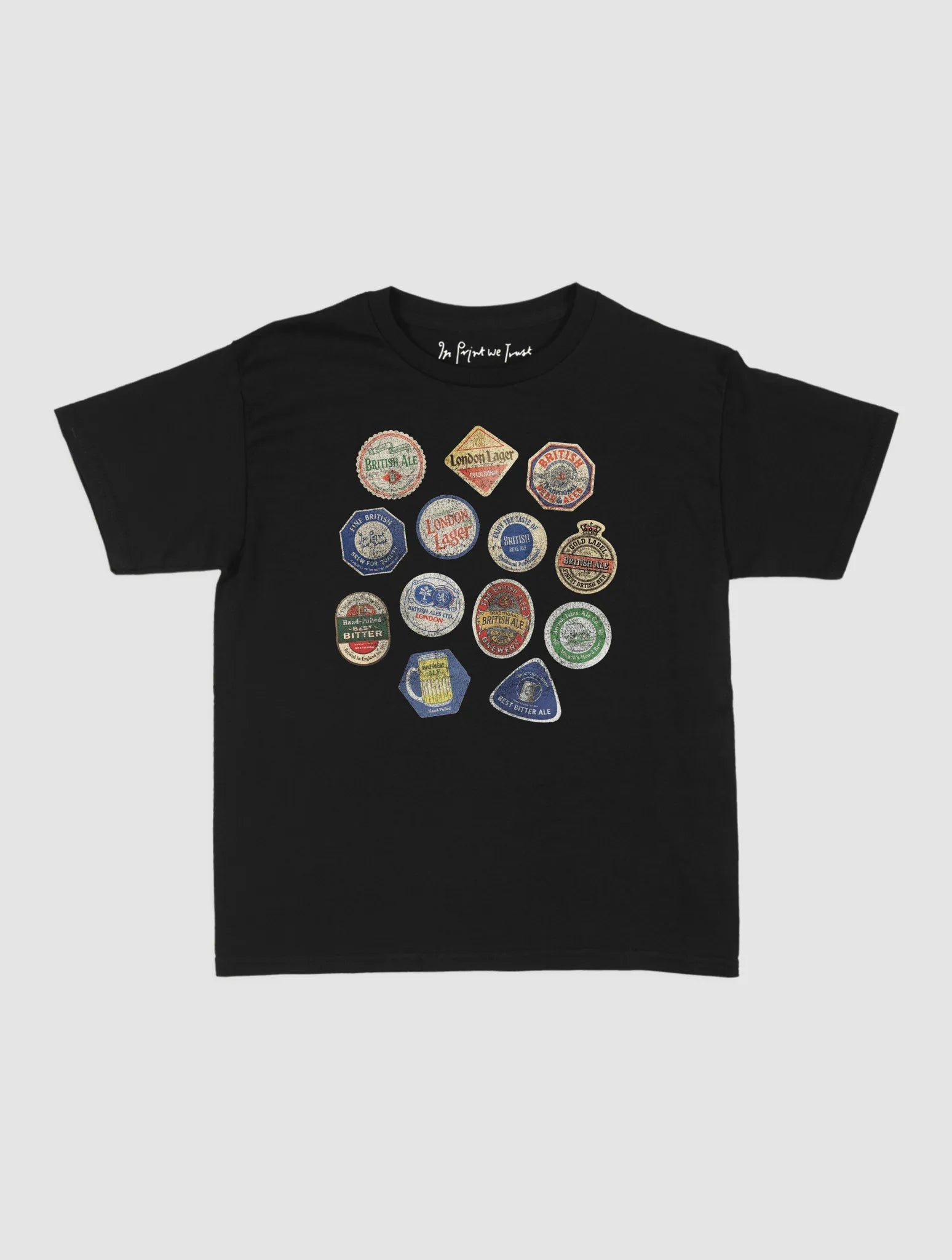 british booze baby tee - In Print We Trust