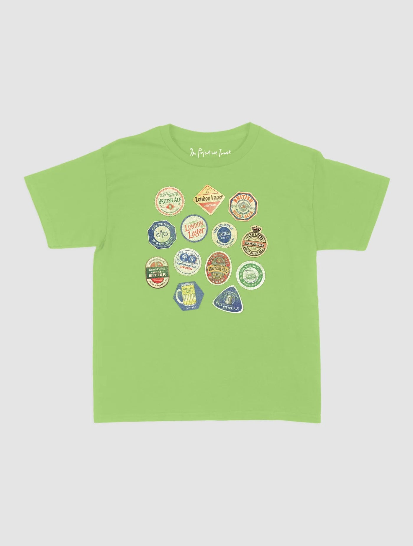 british booze baby tee - In Print We Trust