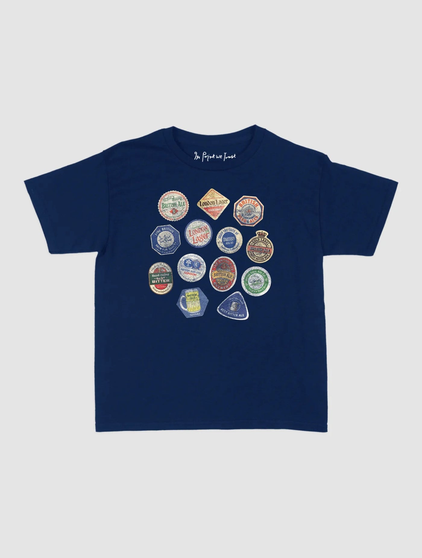 british booze baby tee - In Print We Trust