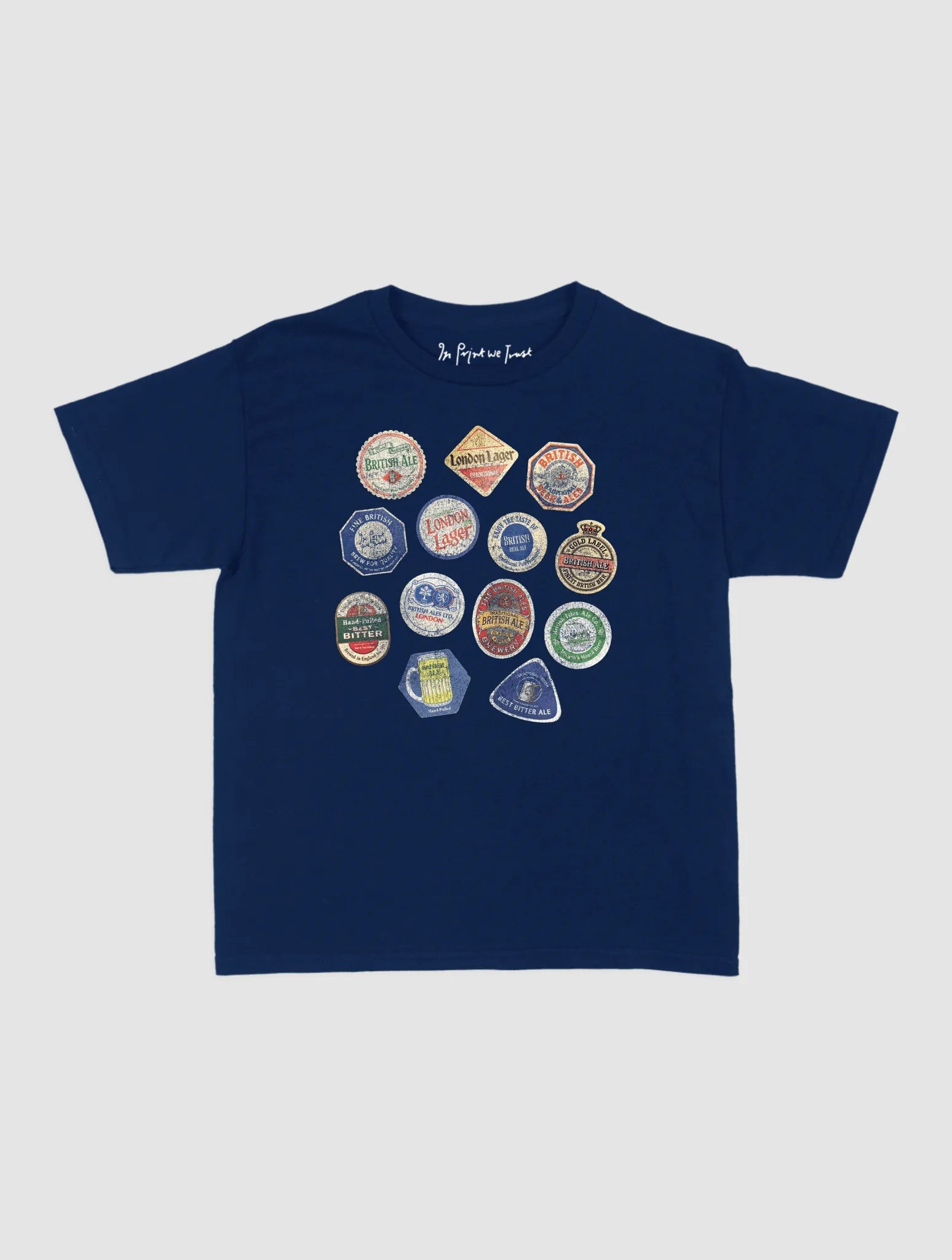 british booze baby tee - In Print We Trust