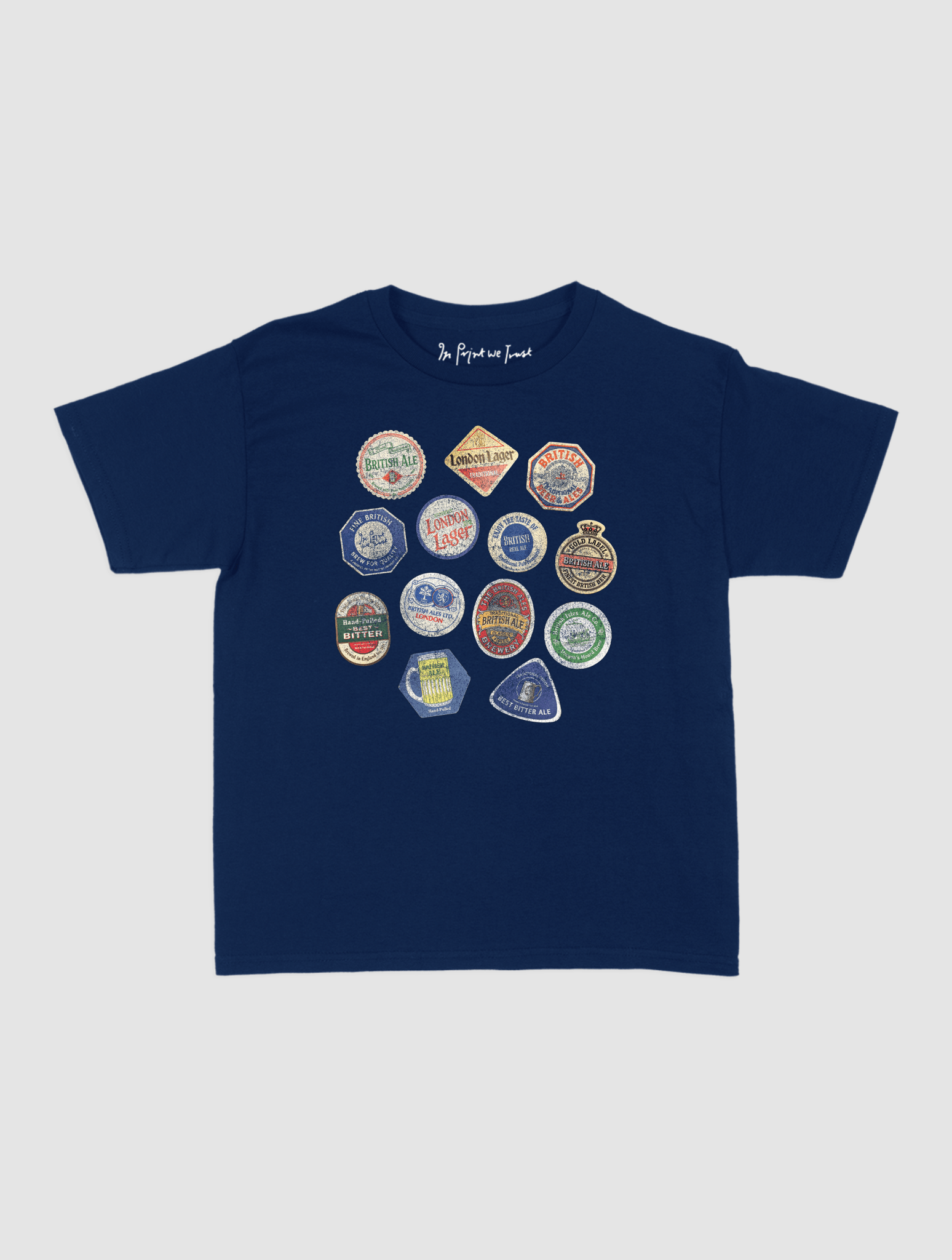 british booze baby tee - In Print We Trust