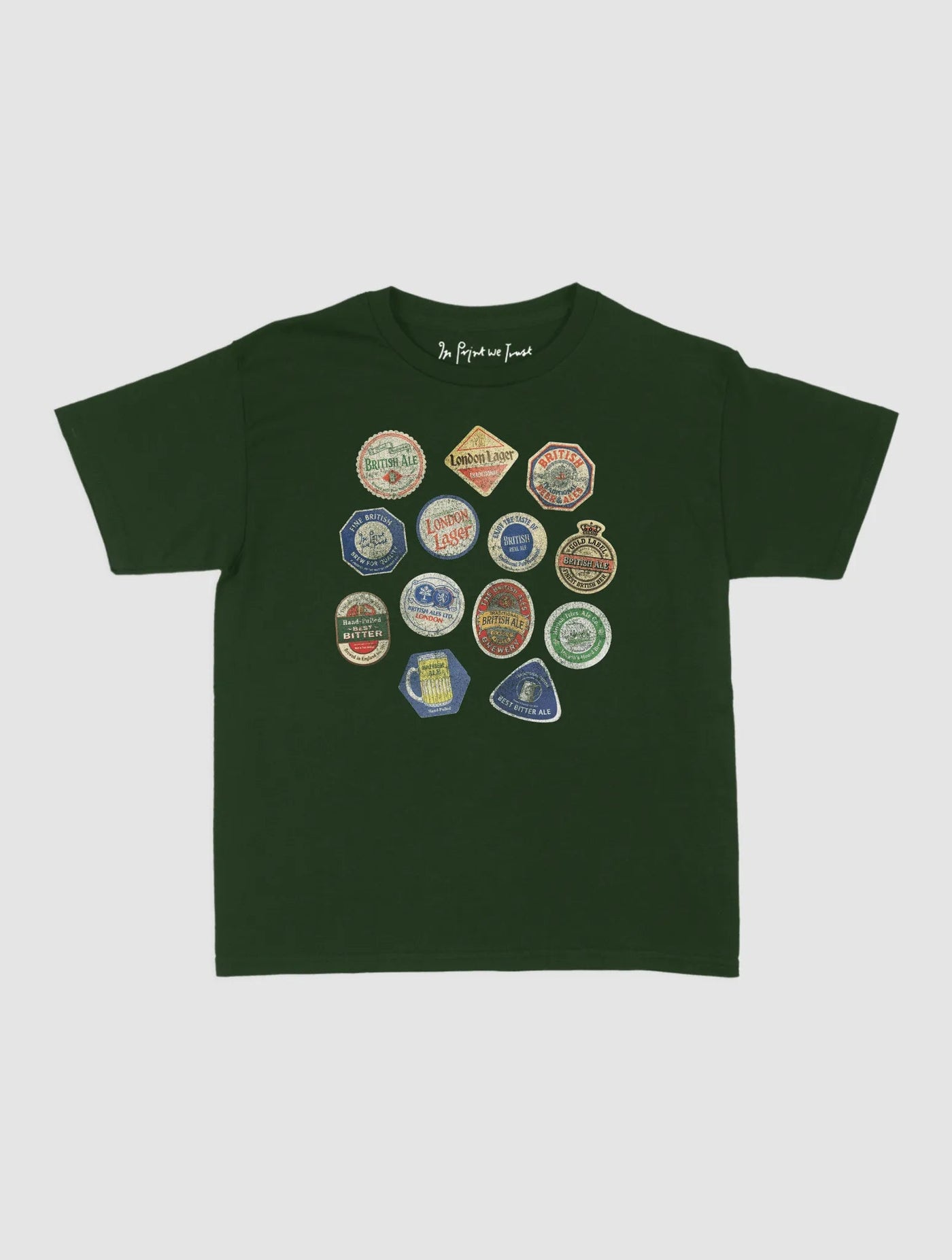 british booze baby tee - In Print We Trust