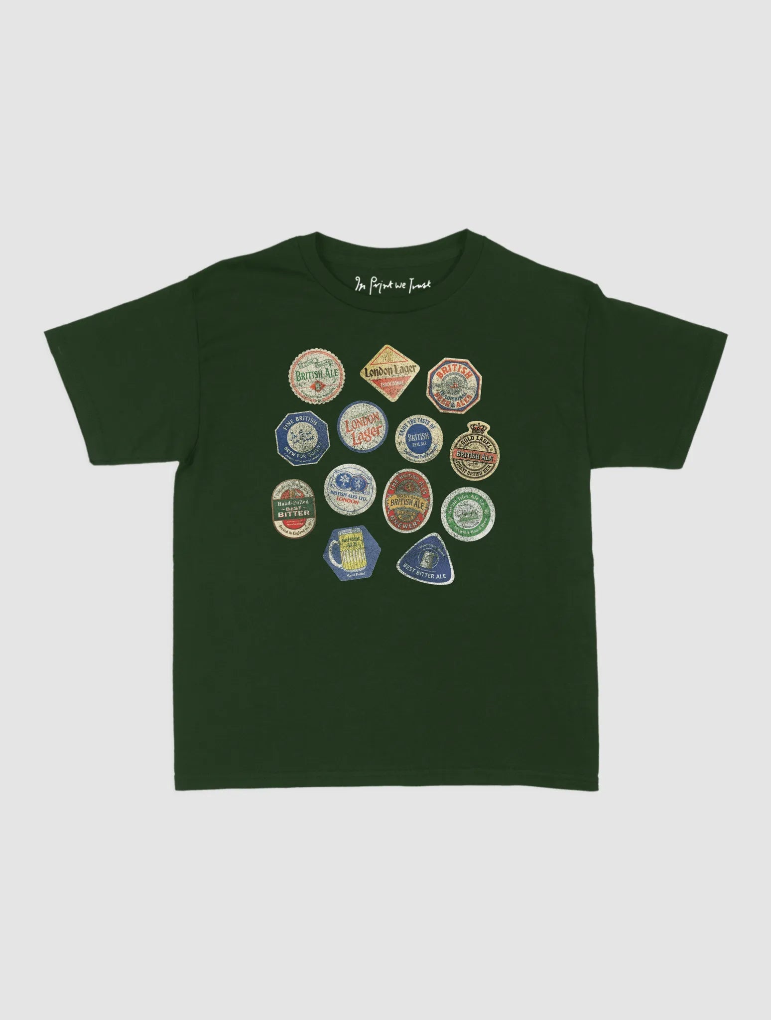 british booze baby tee - In Print We Trust