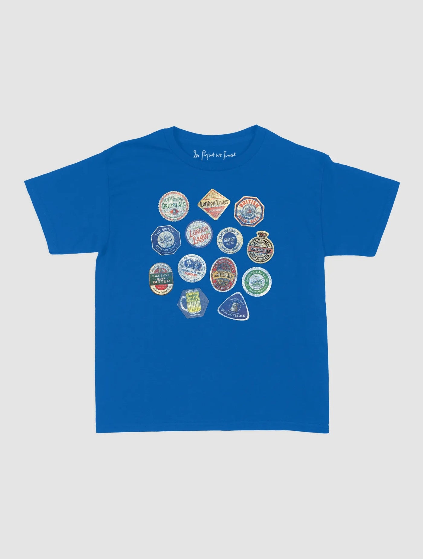 british booze baby tee - In Print We Trust