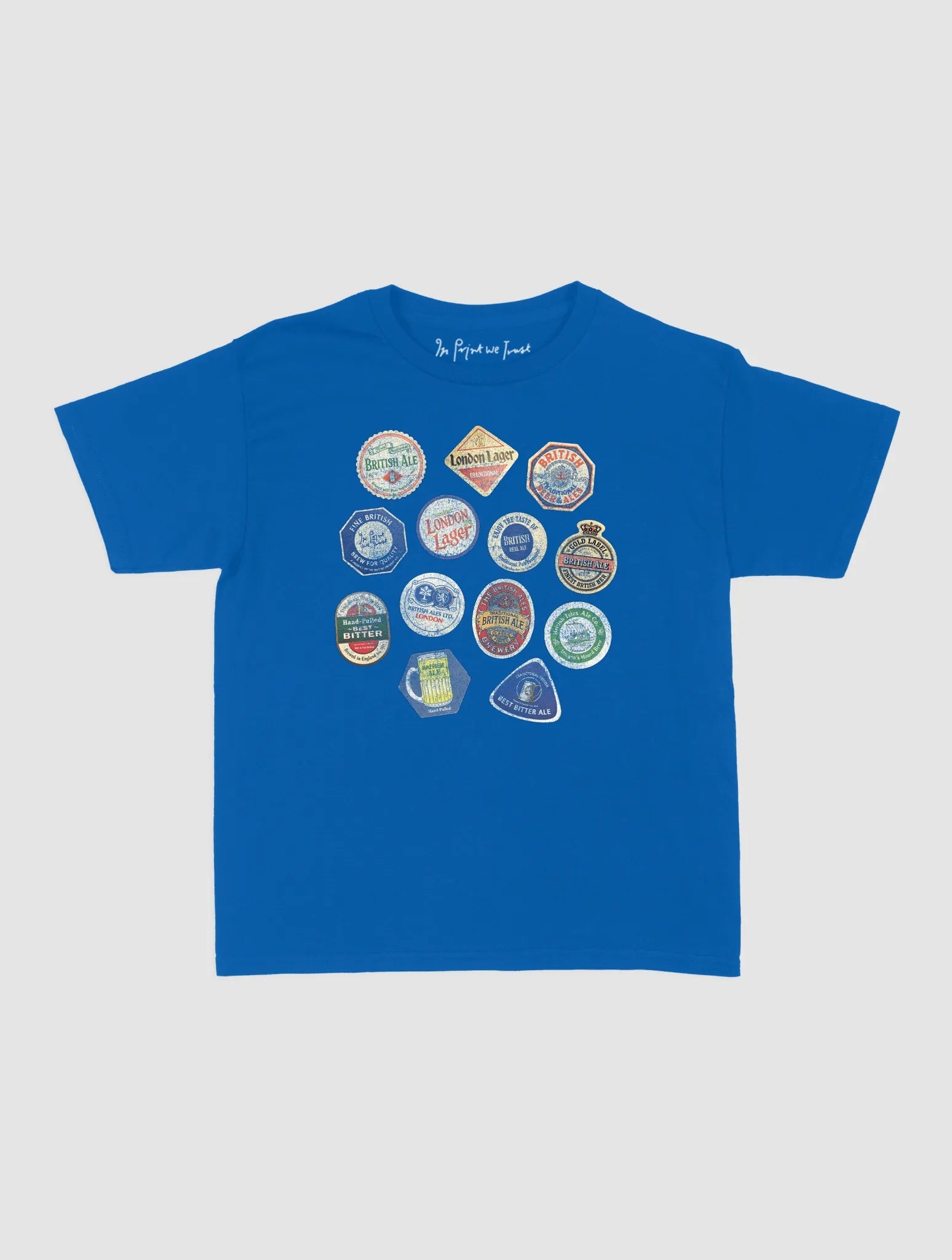 british booze baby tee - In Print We Trust