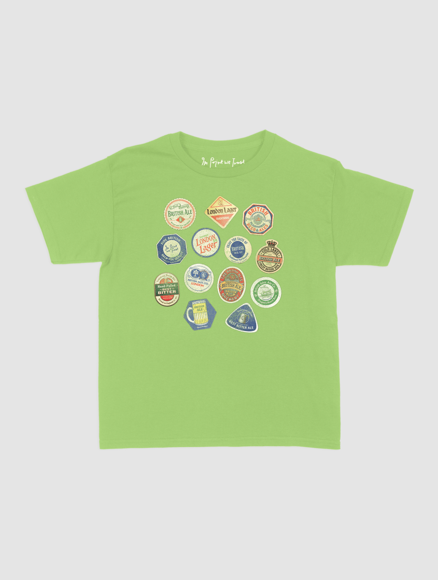 british booze baby tee - In Print We Trust