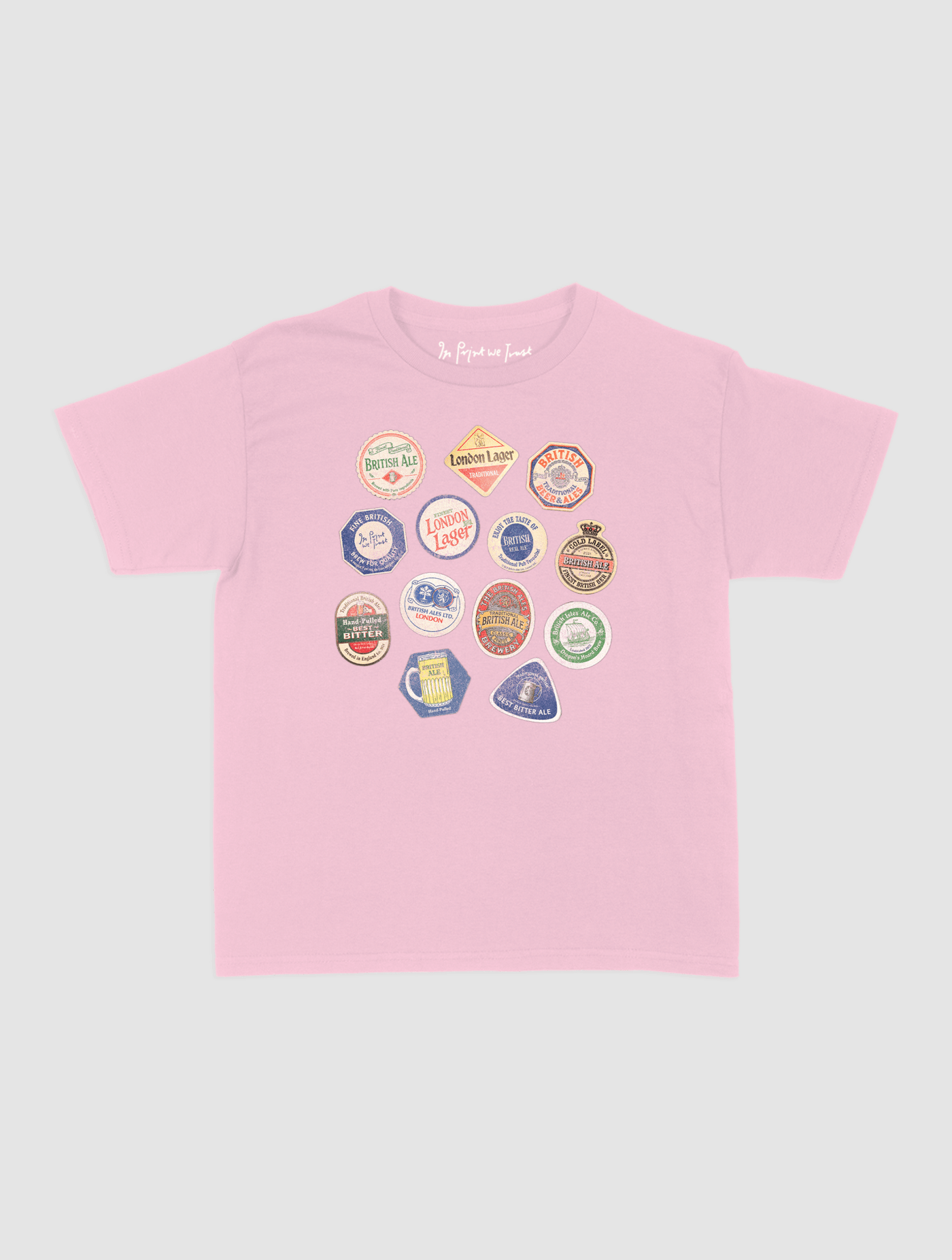 british booze baby tee - In Print We Trust