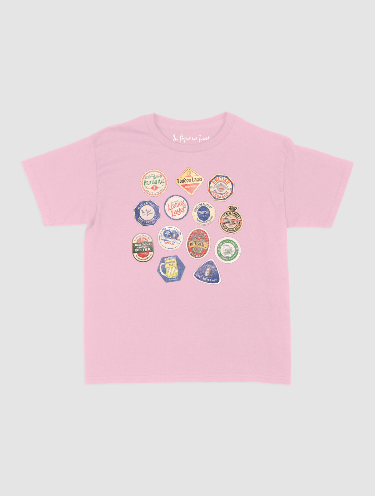 british booze baby tee - In Print We Trust