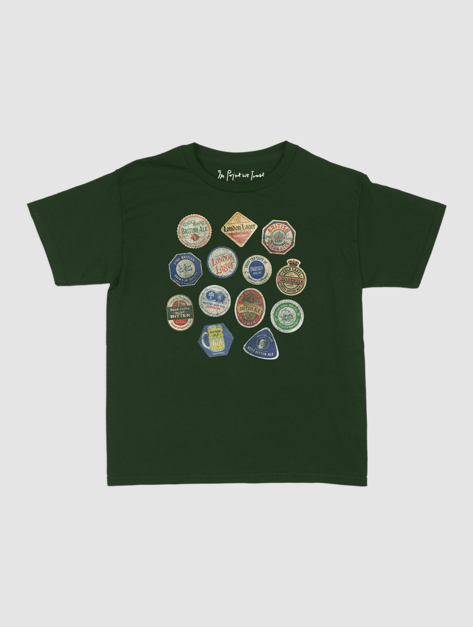 british booze baby tee - In Print We Trust
