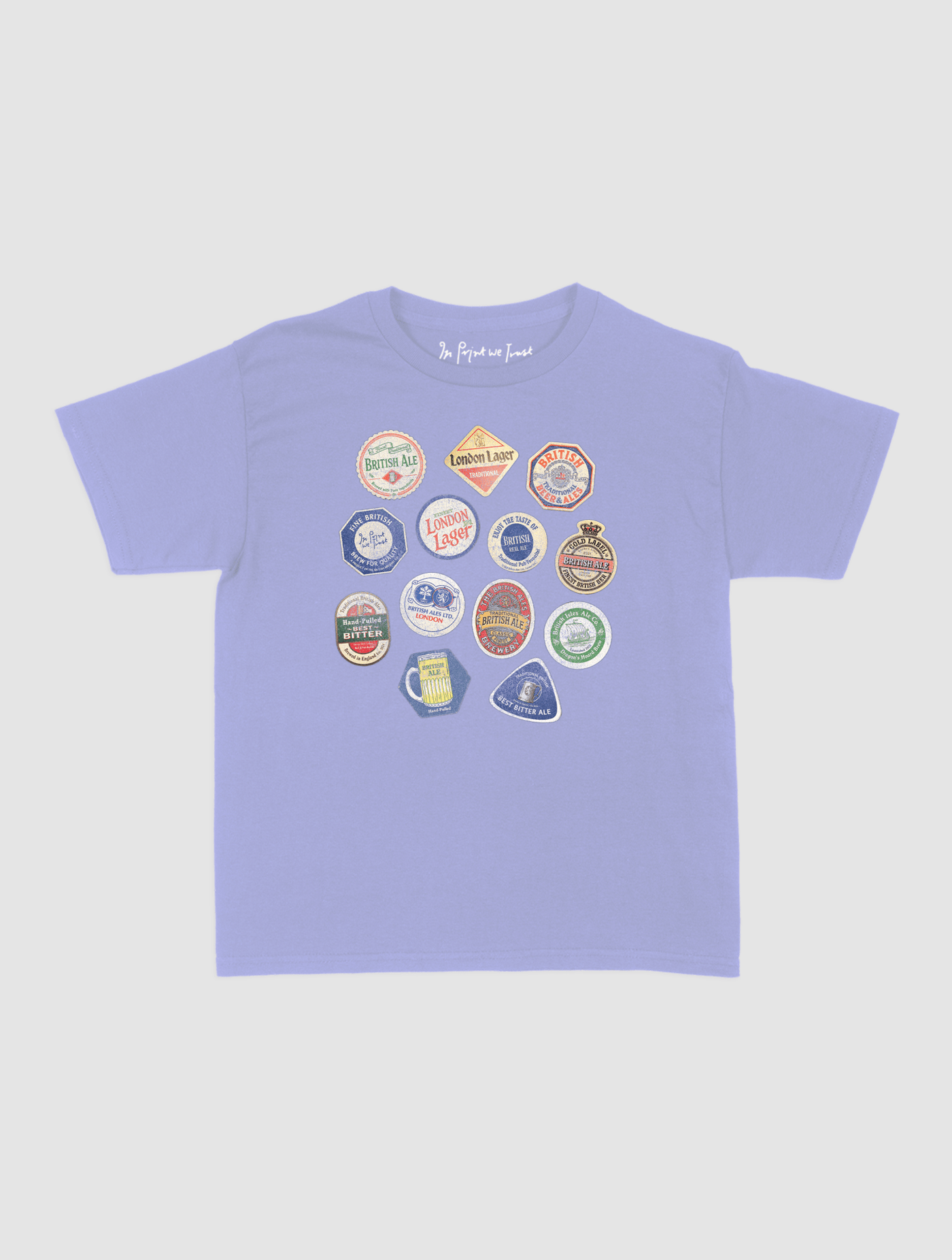 british booze baby tee - In Print We Trust