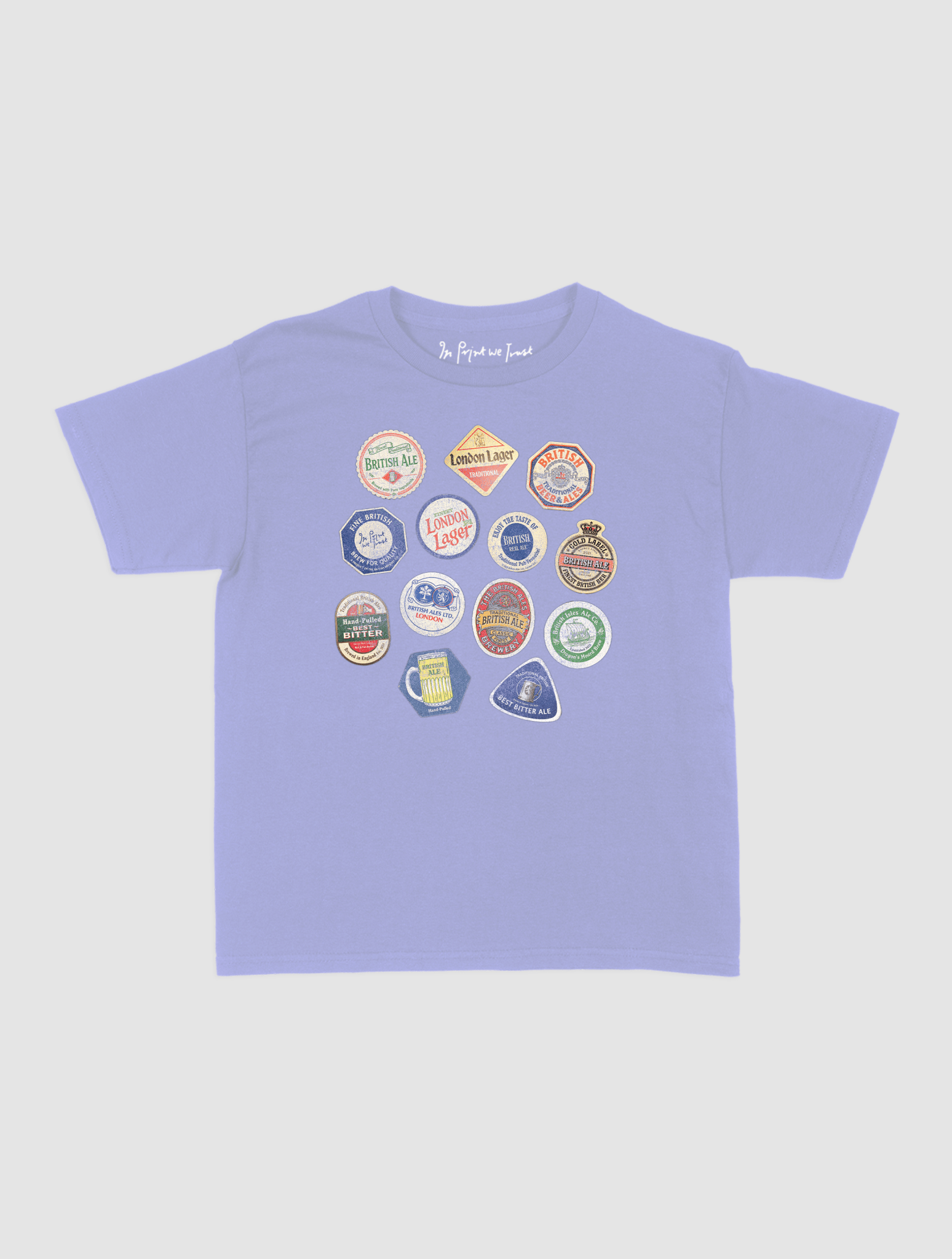 british booze baby tee - In Print We Trust