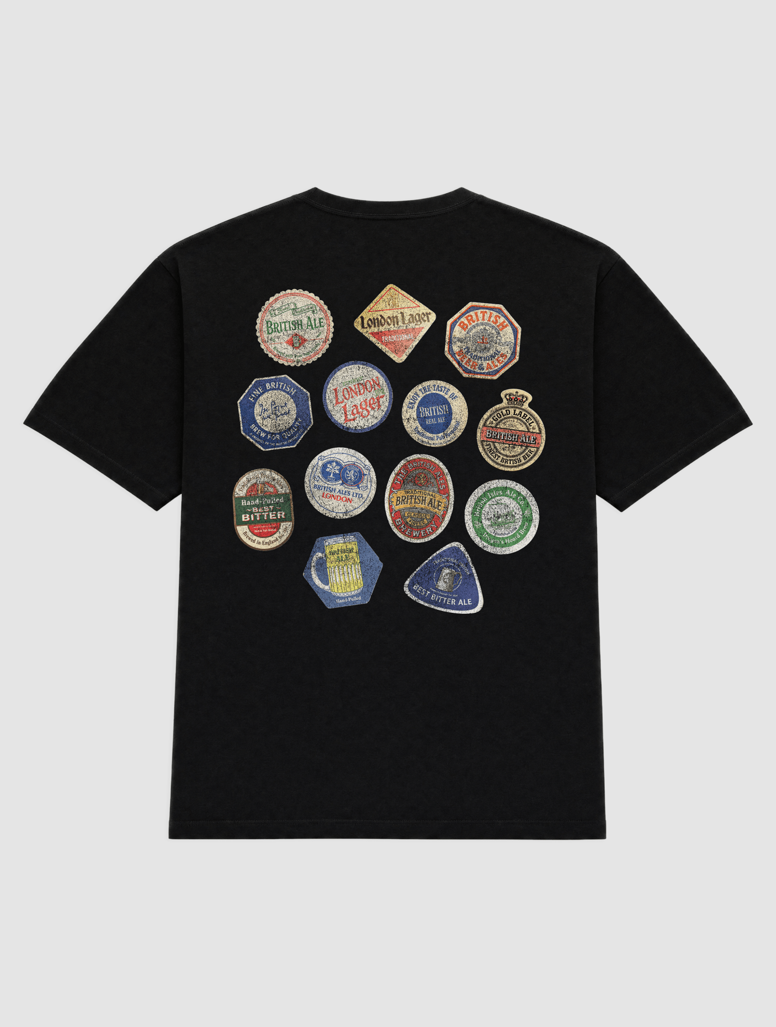 british booze heavyweight tee - In Print We Trust