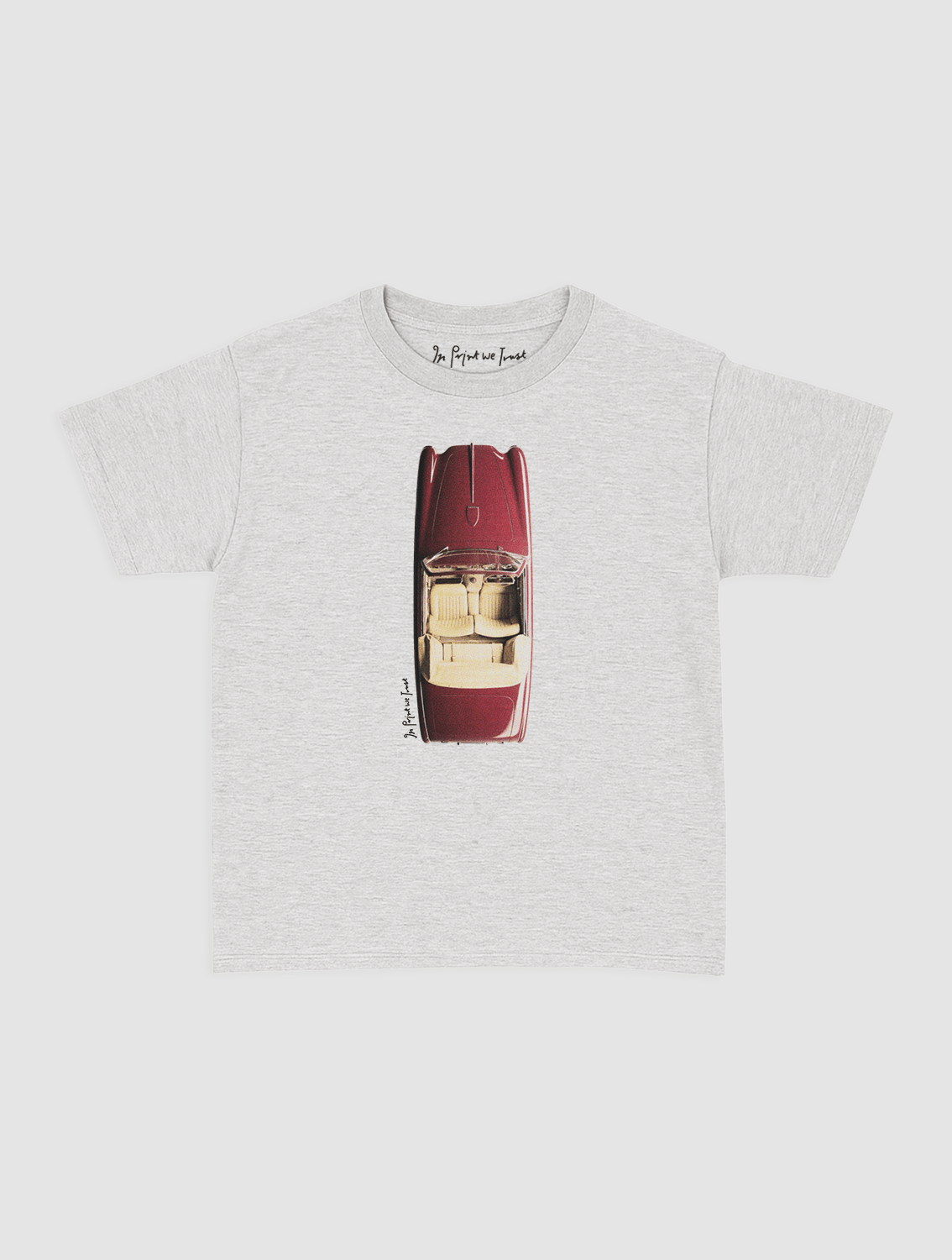 buckle up baby tee - In Print We Trust