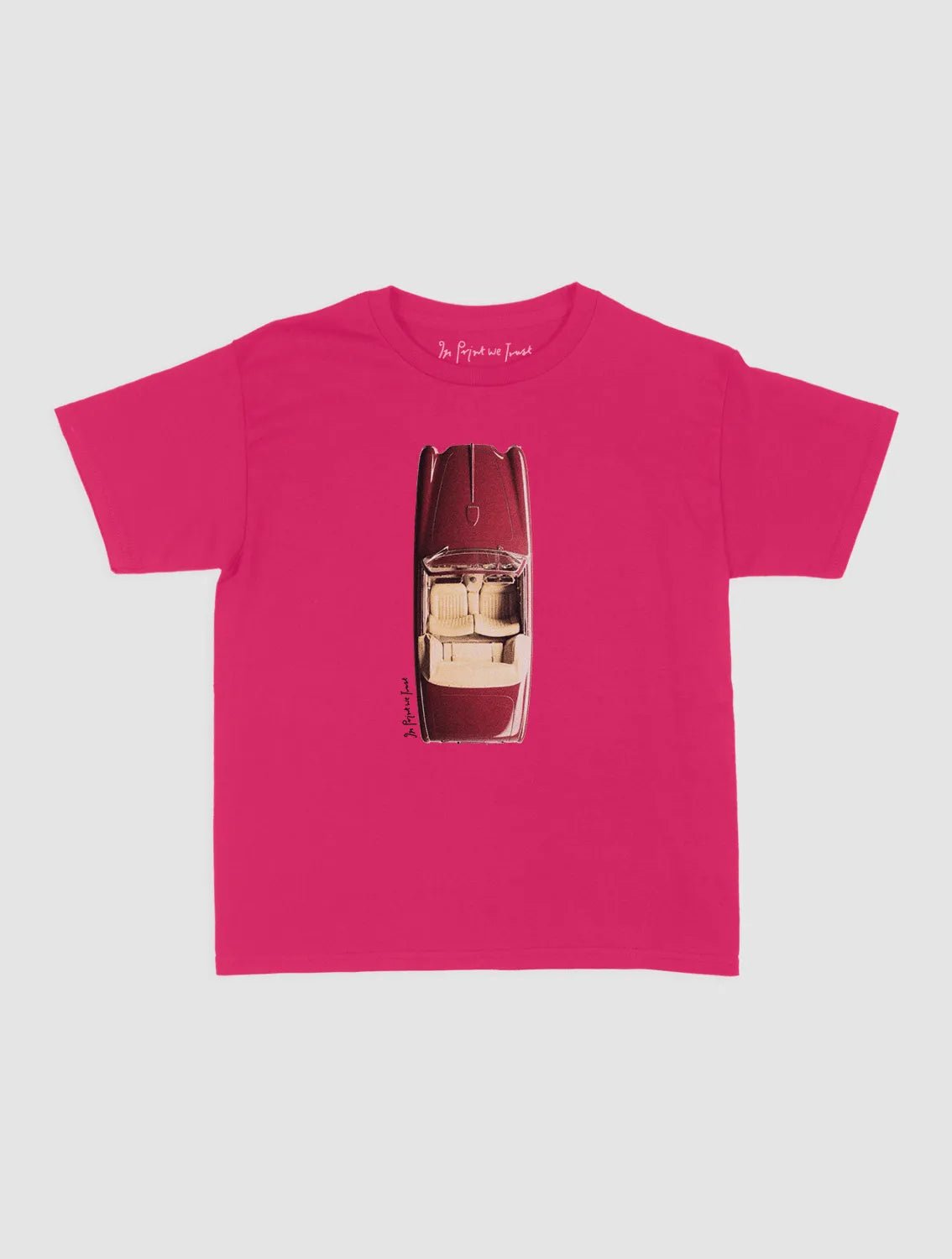 buckle up baby tee - In Print We Trust