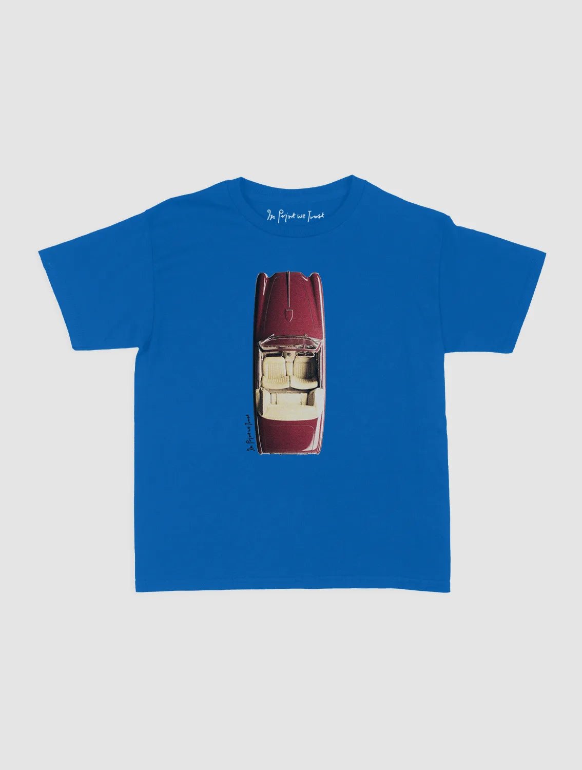 buckle up baby tee - In Print We Trust