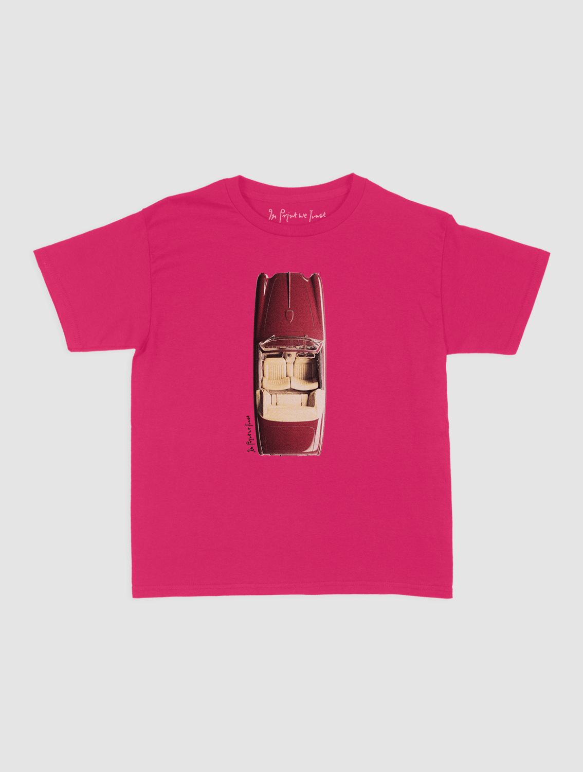 buckle up baby tee - In Print We Trust