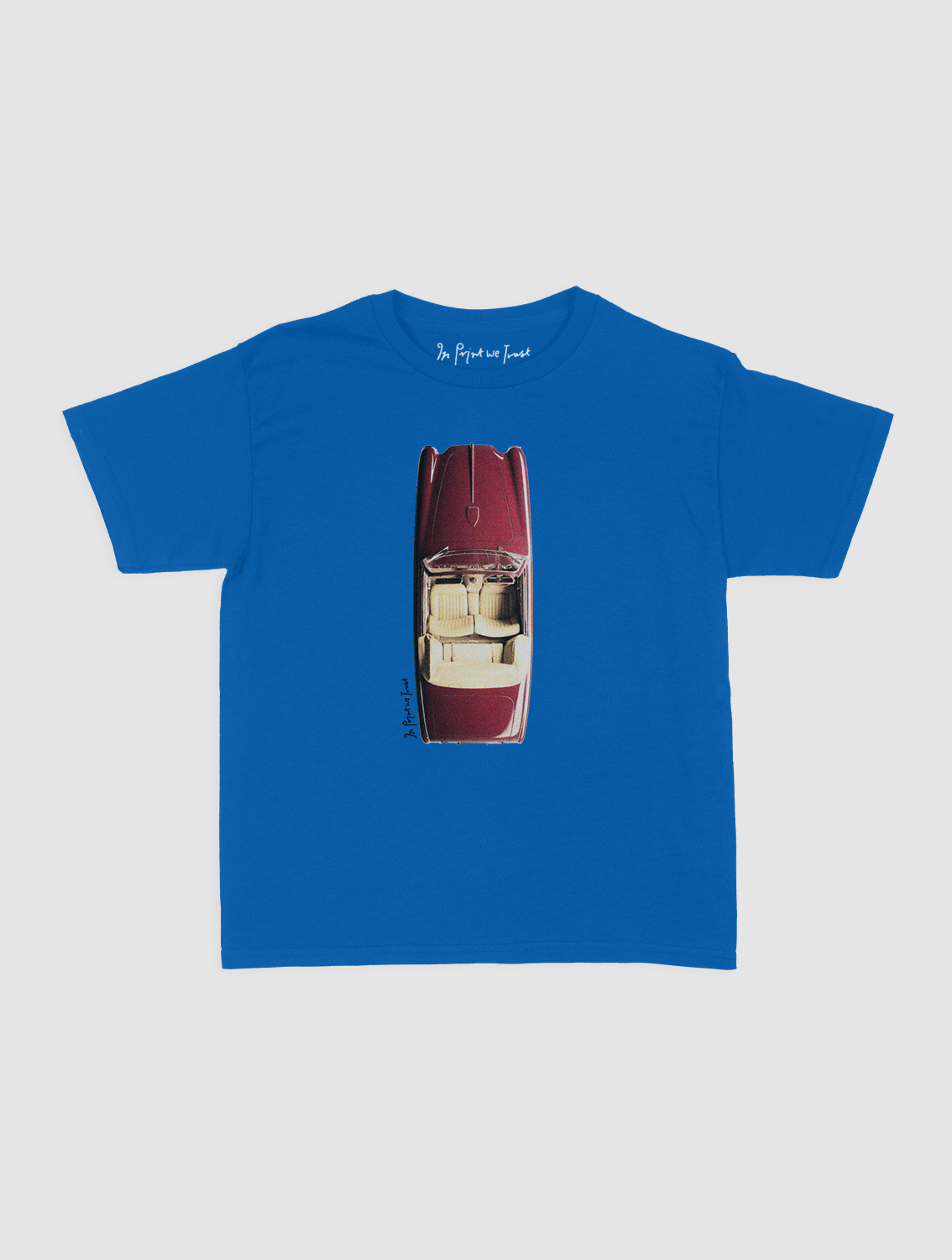 buckle up baby tee - In Print We Trust