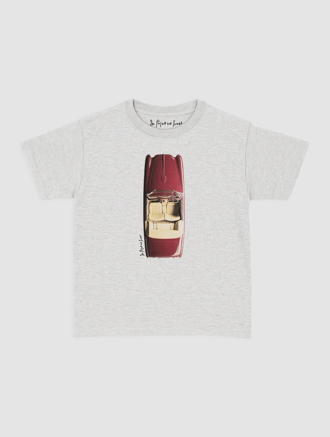 buckle up baby tee - In Print We Trust