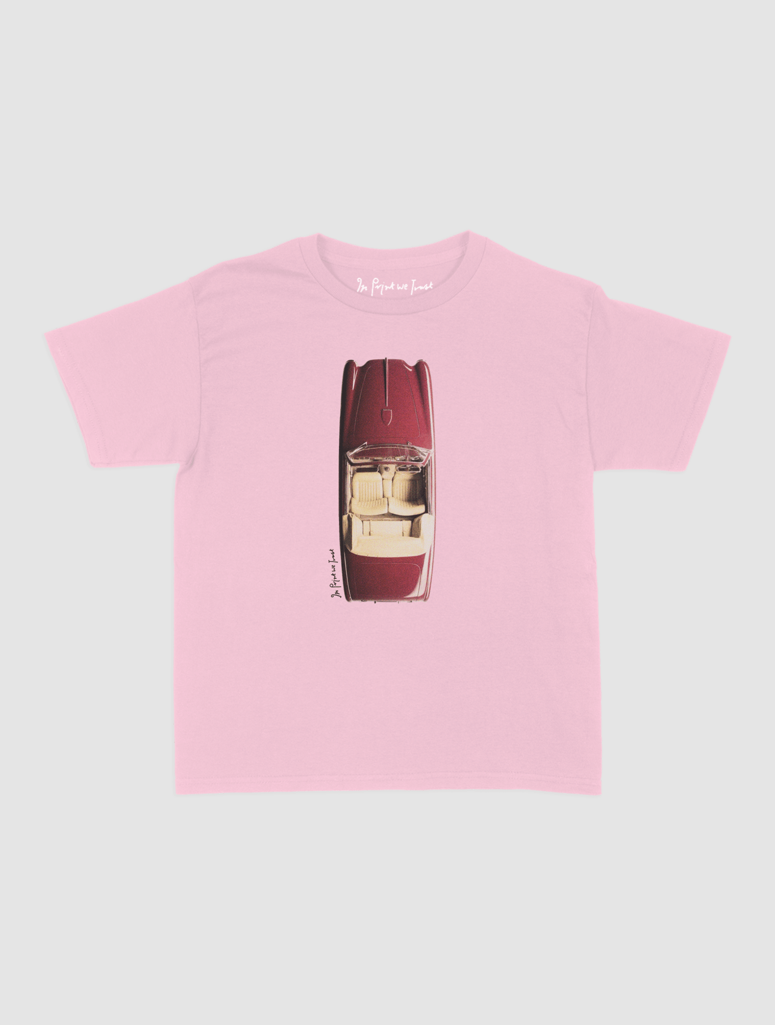 buckle up baby tee - In Print We Trust