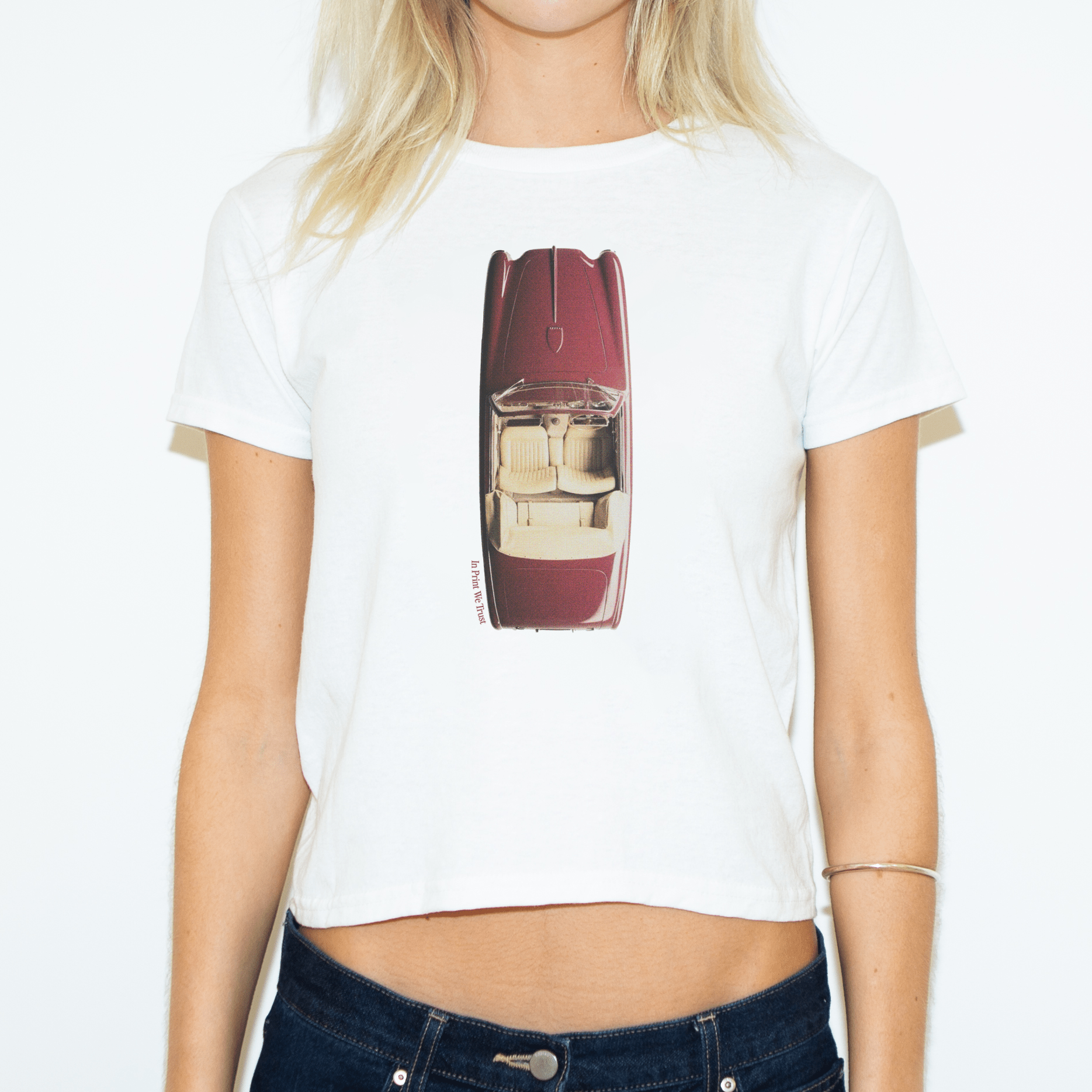 'Buckle Up' baby tee - In Print We Trust