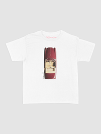 buckle up baby tee - In Print We Trust