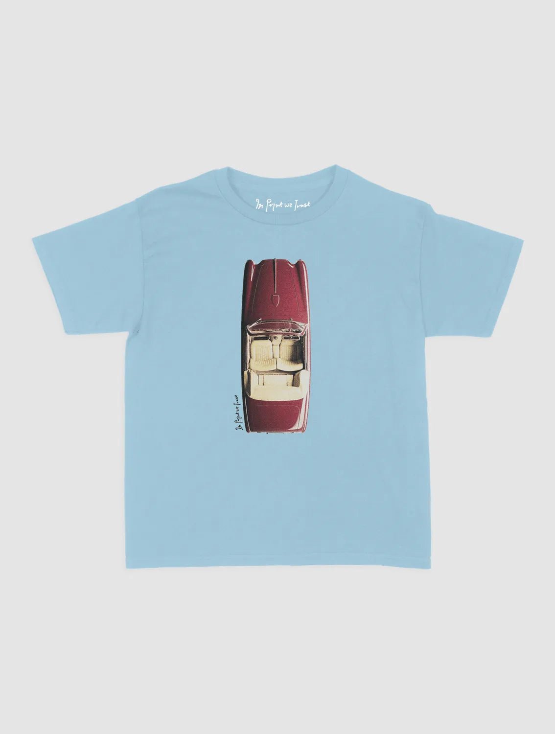 buckle up baby tee - In Print We Trust