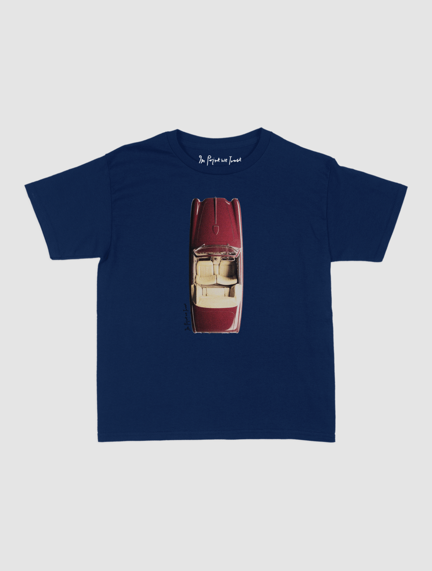 buckle up baby tee - In Print We Trust