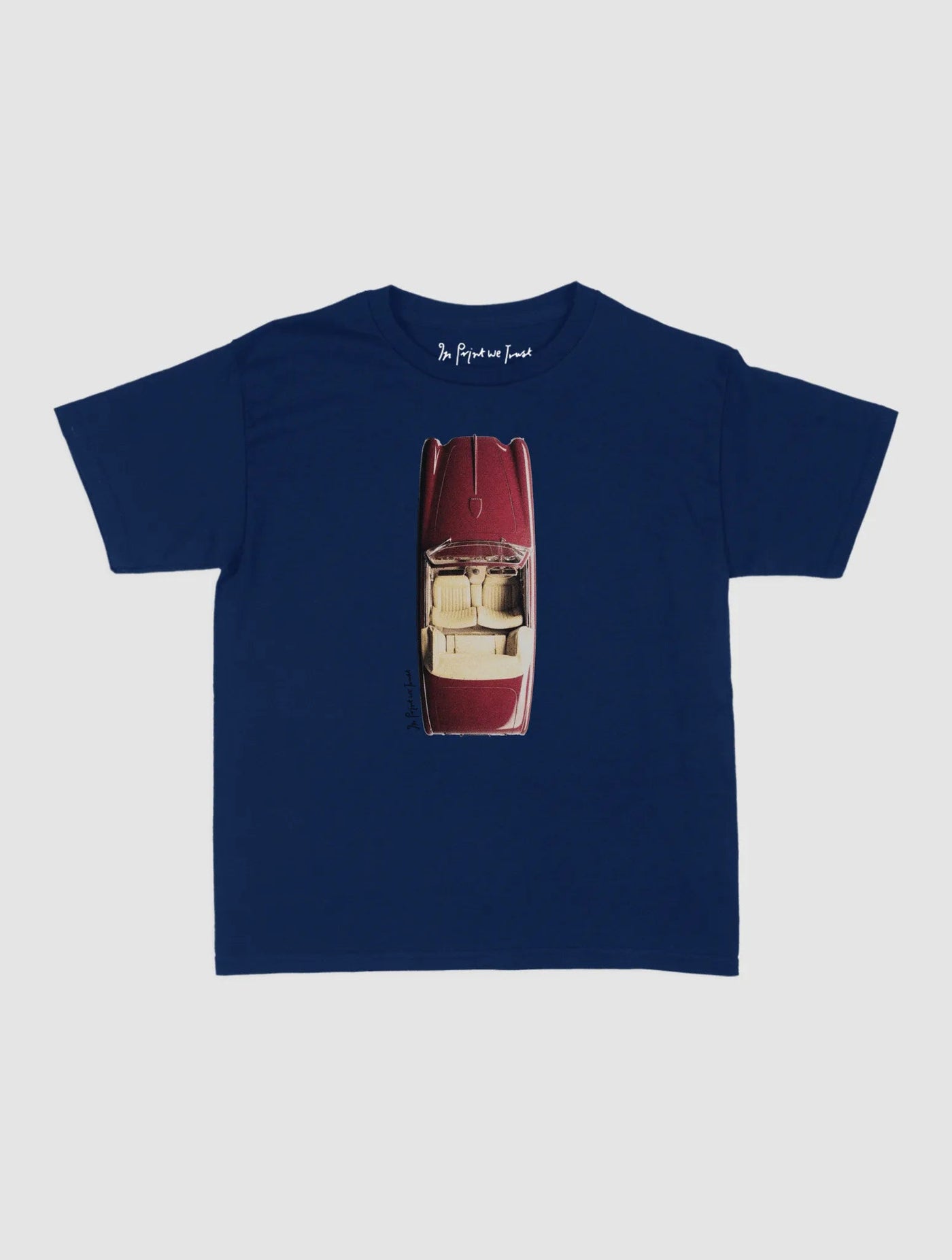 buckle up baby tee - In Print We Trust