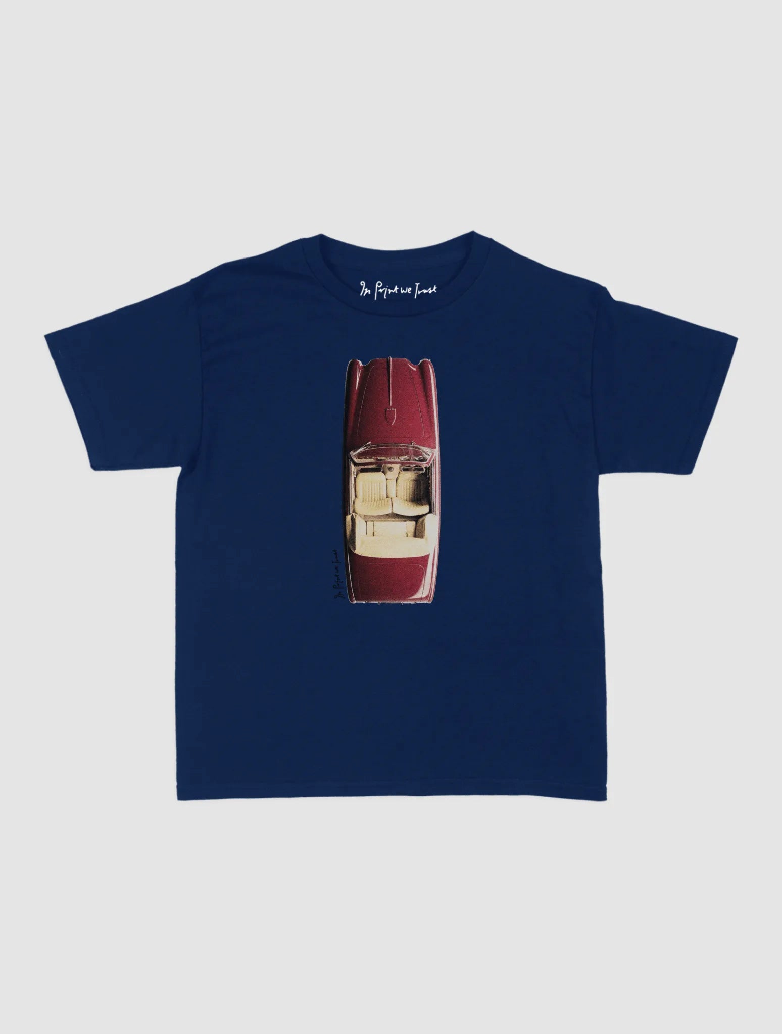 buckle up baby tee - In Print We Trust