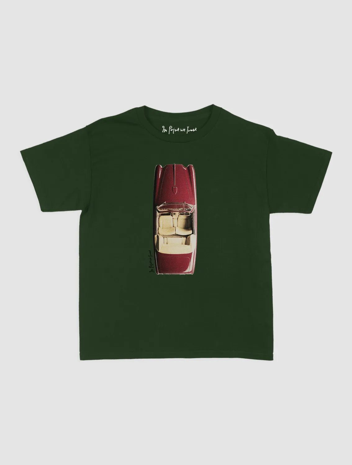 buckle up baby tee - In Print We Trust