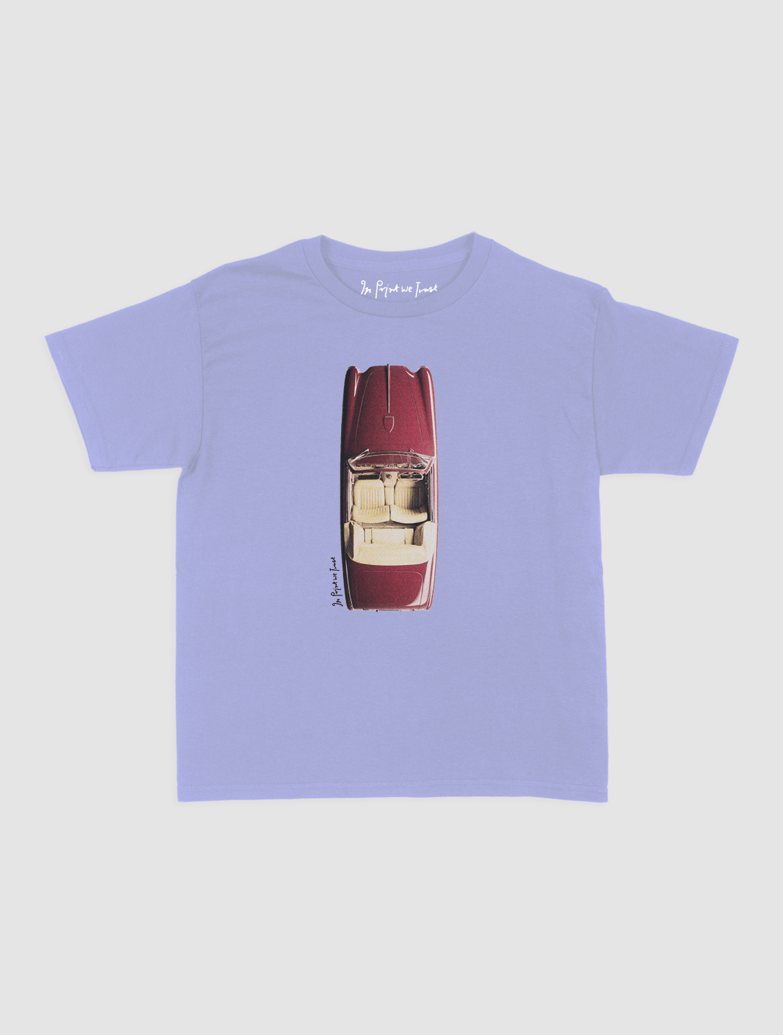 buckle up baby tee - In Print We Trust