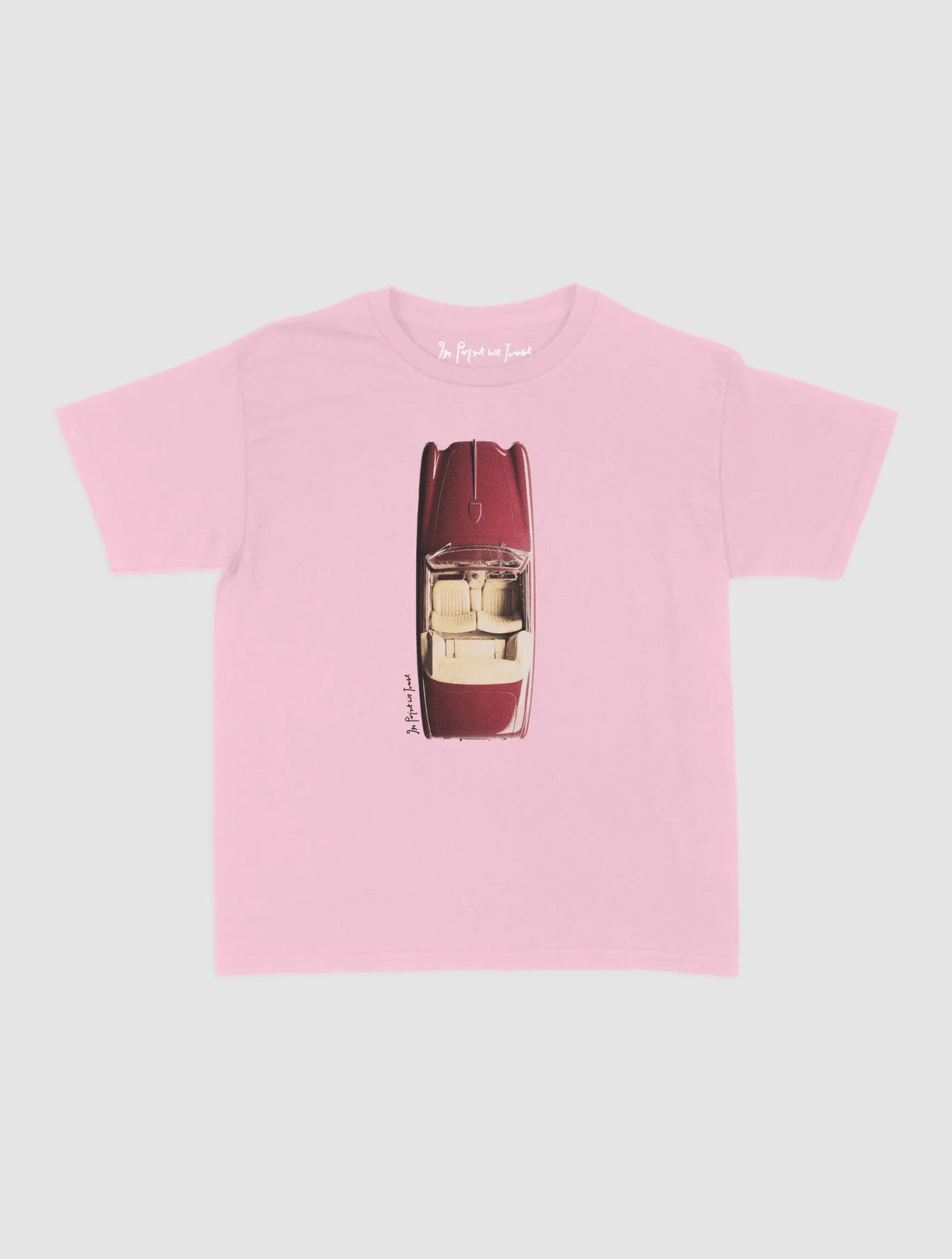 buckle up baby tee - In Print We Trust