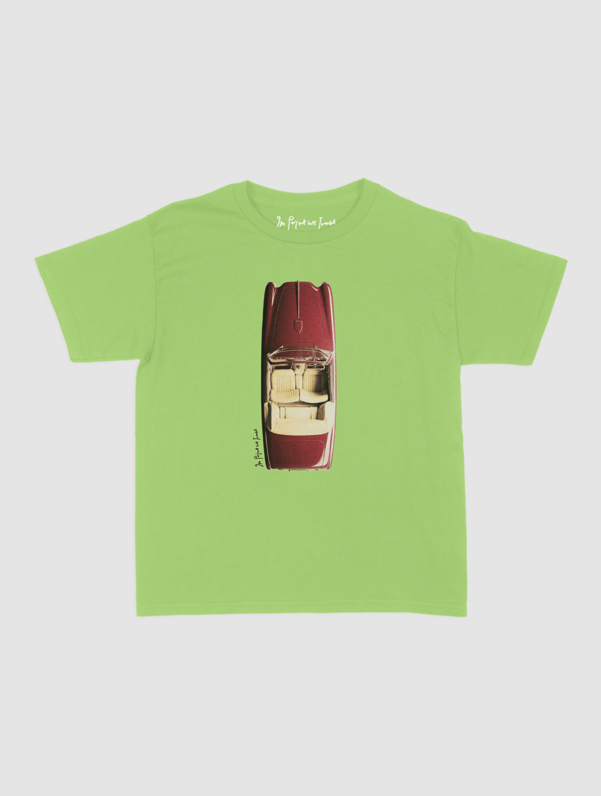 buckle up baby tee