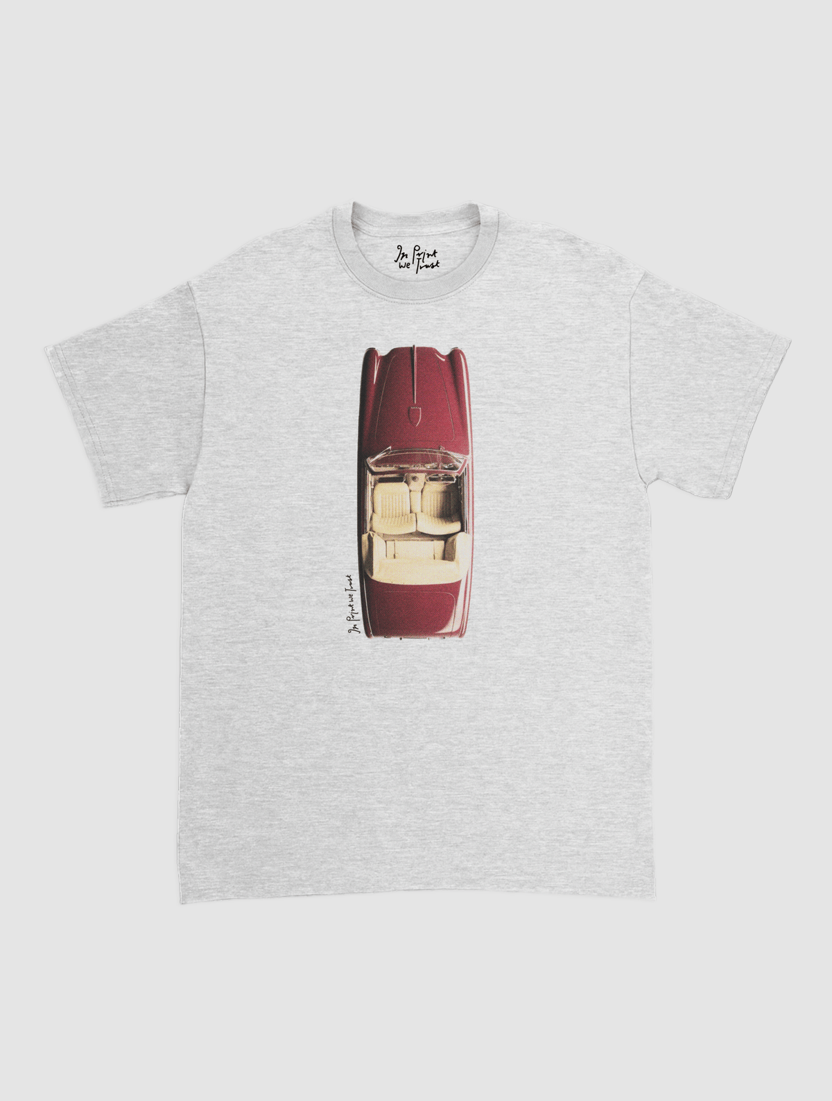 buckle up classic tee - In Print We Trust