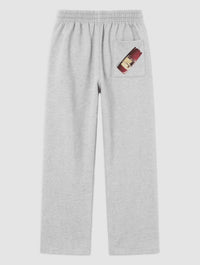 buckle up grey sweatpants - In Print We Trust