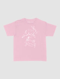 bunny hop baby tee - In Print We Trust