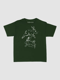 bunny hop baby tee - In Print We Trust