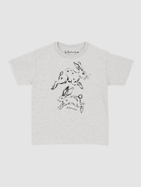 bunny hop baby tee - In Print We Trust